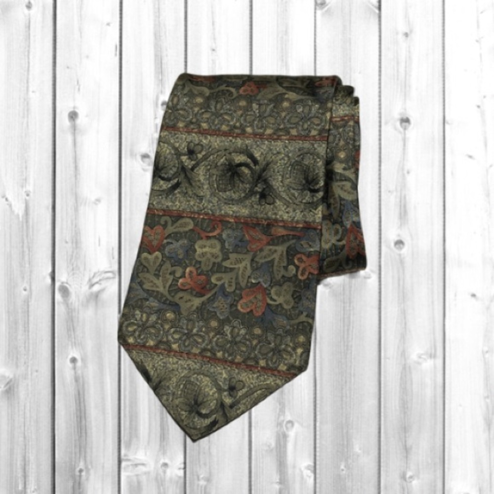 VINTAGE ETIENNE AIGNER MENS SILK TIE